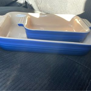Le Creuset baking dishes